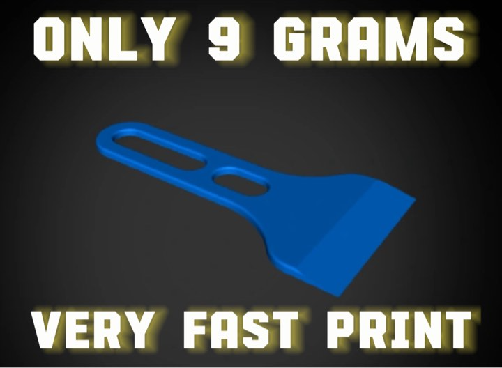 Printbed scraper