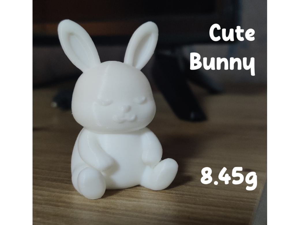 Speedy Bunny – Cute, Clean & Quick to Print!