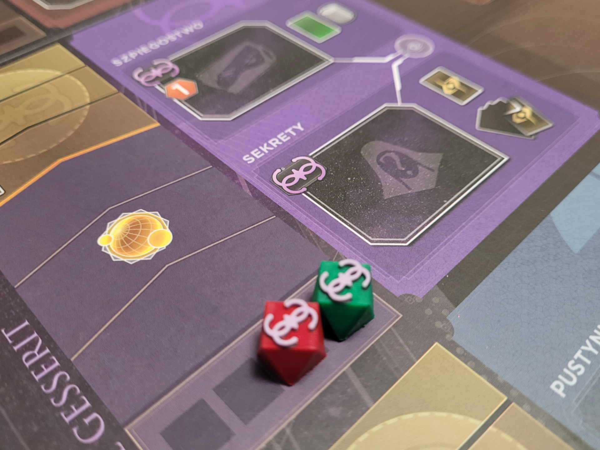 Board Game Resources - Dune Influence Cube