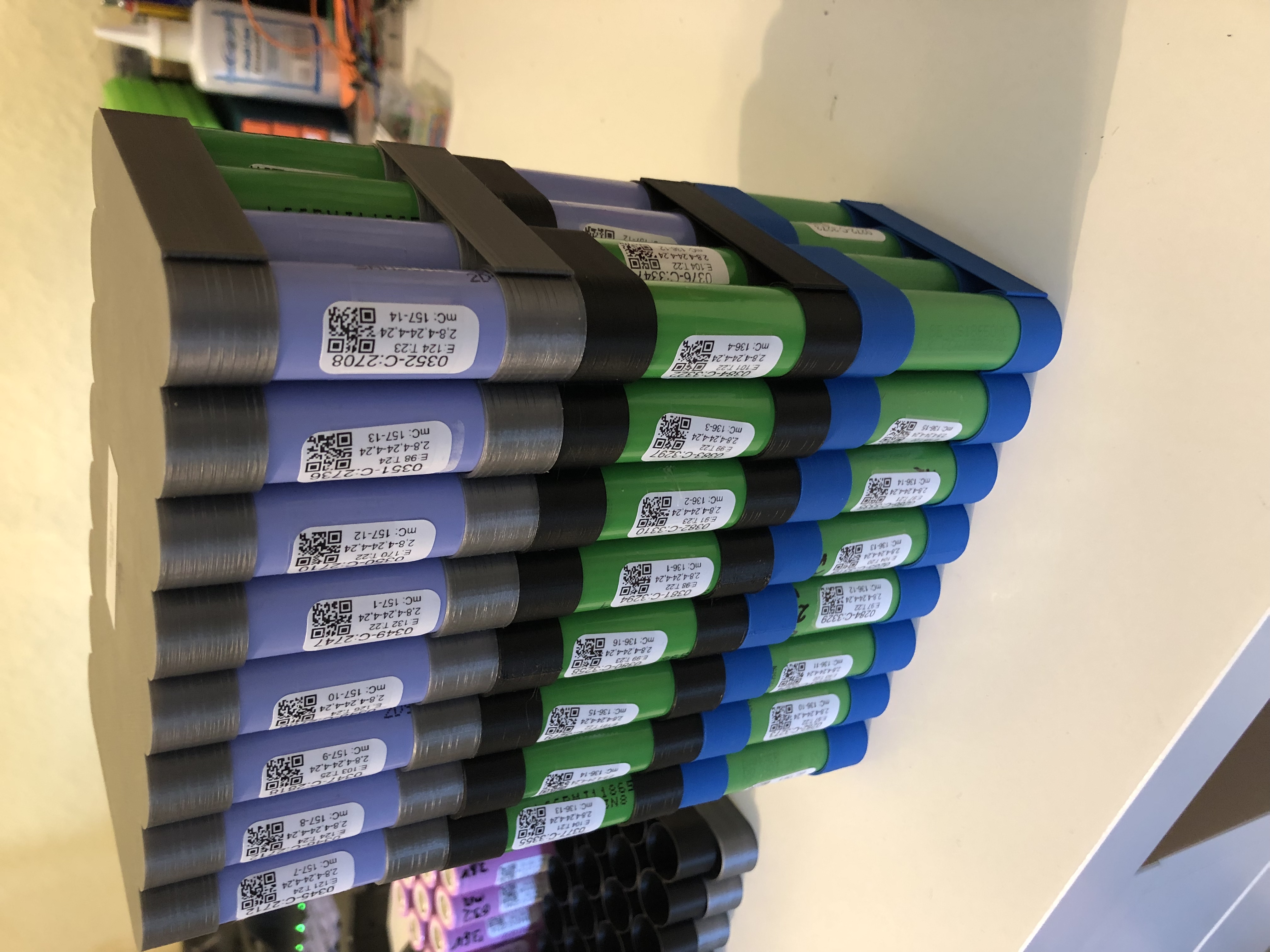 32 x 18650 Li-ion Cellstorage (Quick Print) V2