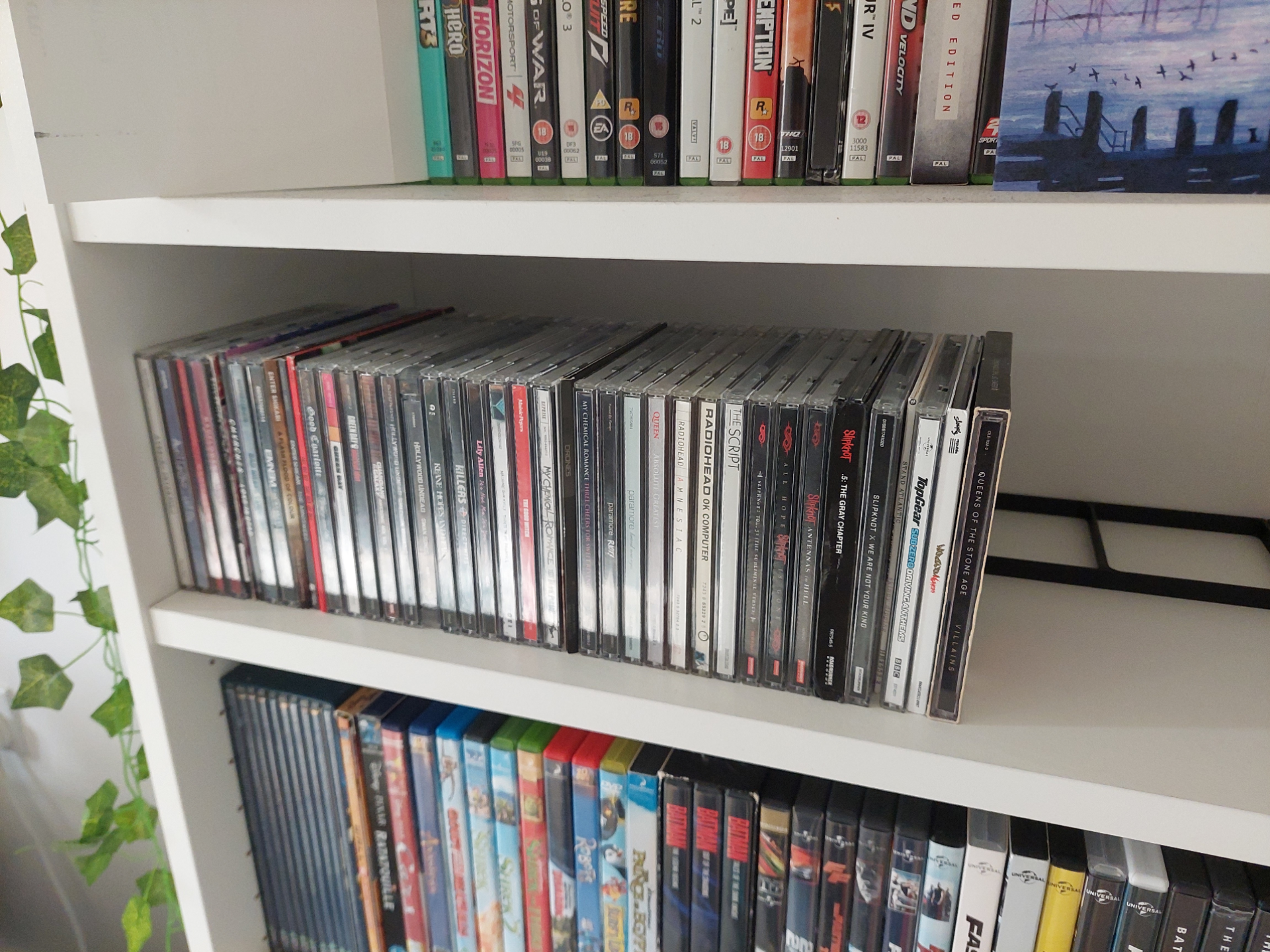 Ikea Billy Bookcase spacer for DVDs CDs Blurays