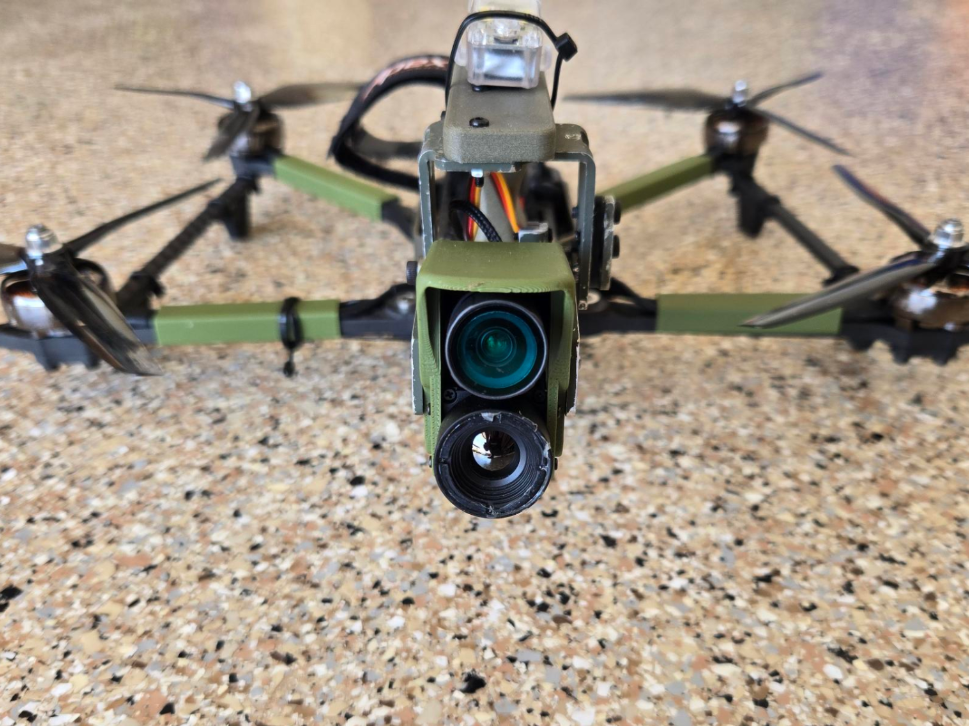 HGLRC Rekon7 Dual Camera Gimbal with side plates