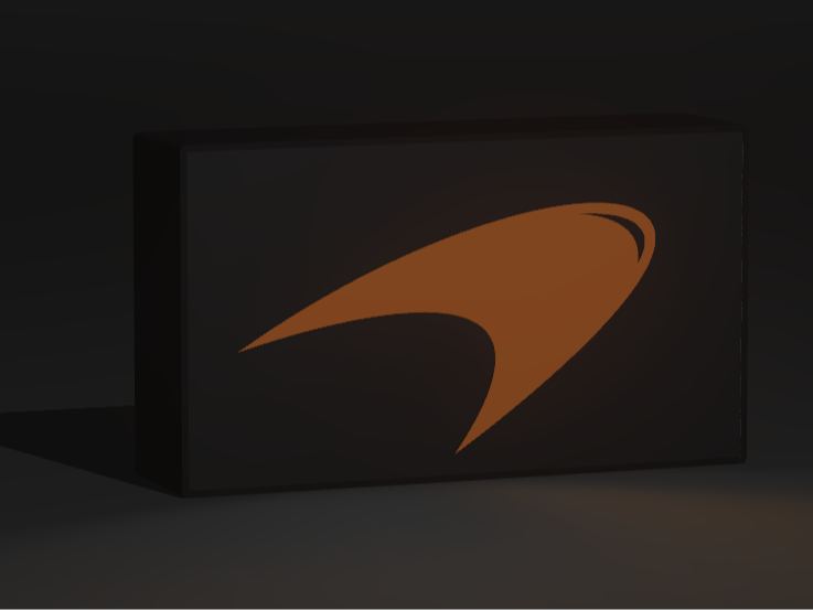 McLaren Logo Lamp