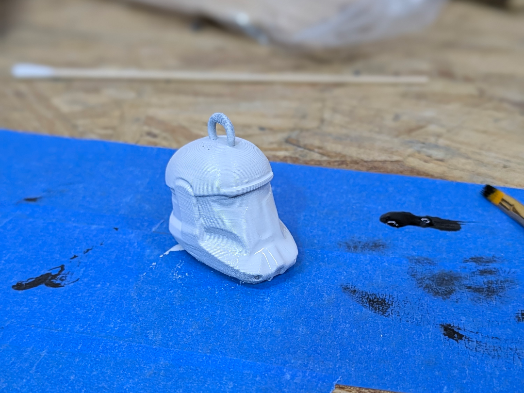 Star Wars Republic Commando Helmet Keychain