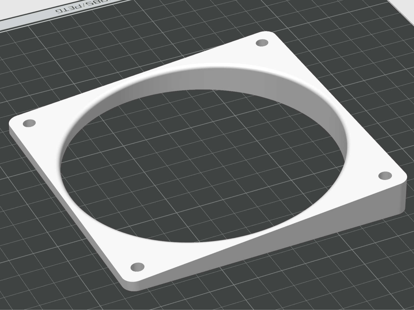 120mm pc fan duct / angle riser