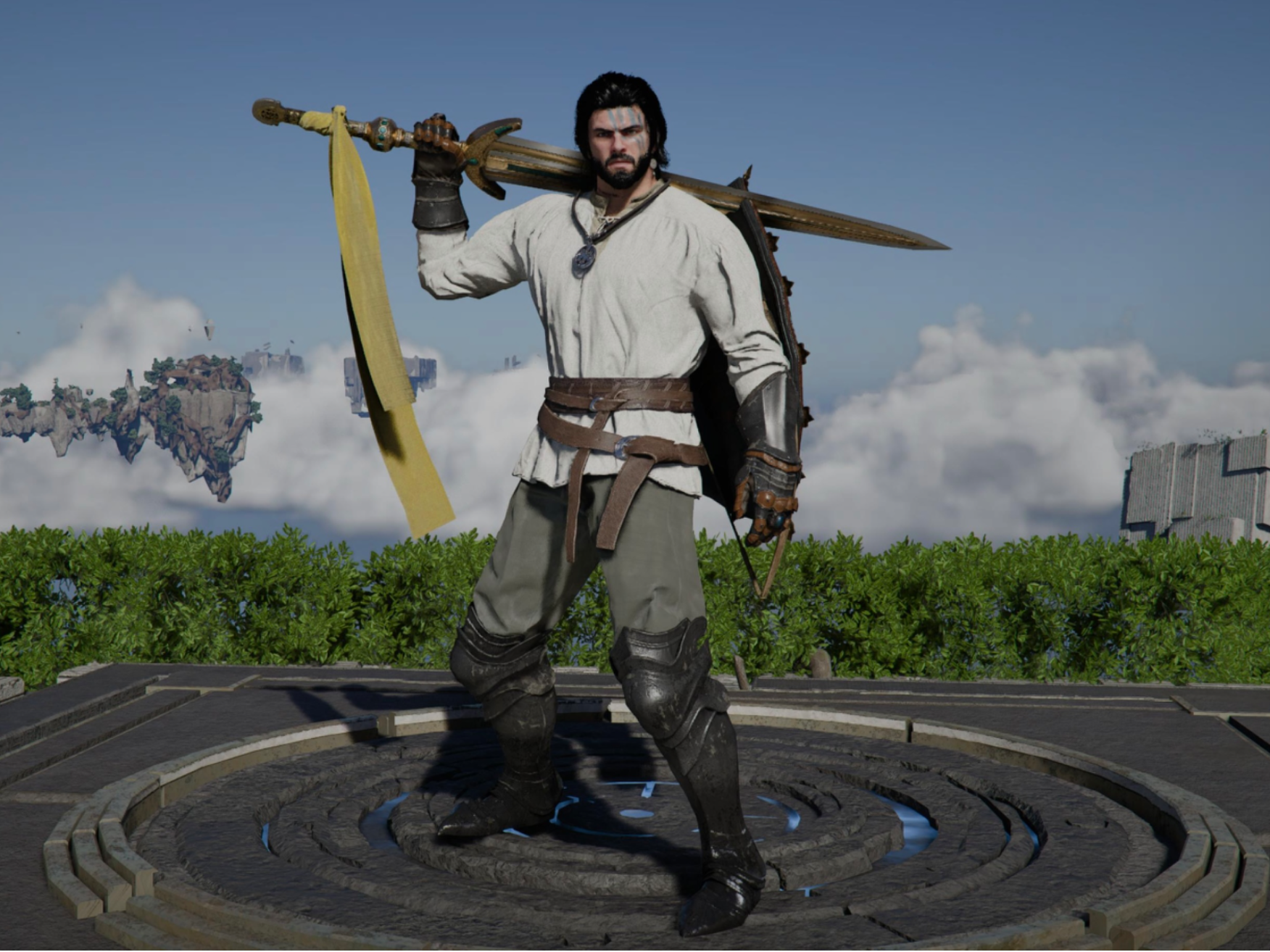 Kliff with Darkbringer Sword