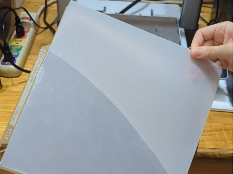Single Layer for Cleaning PEI Plate