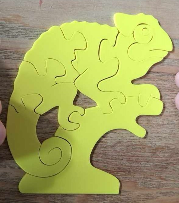 Chameleon puzzle