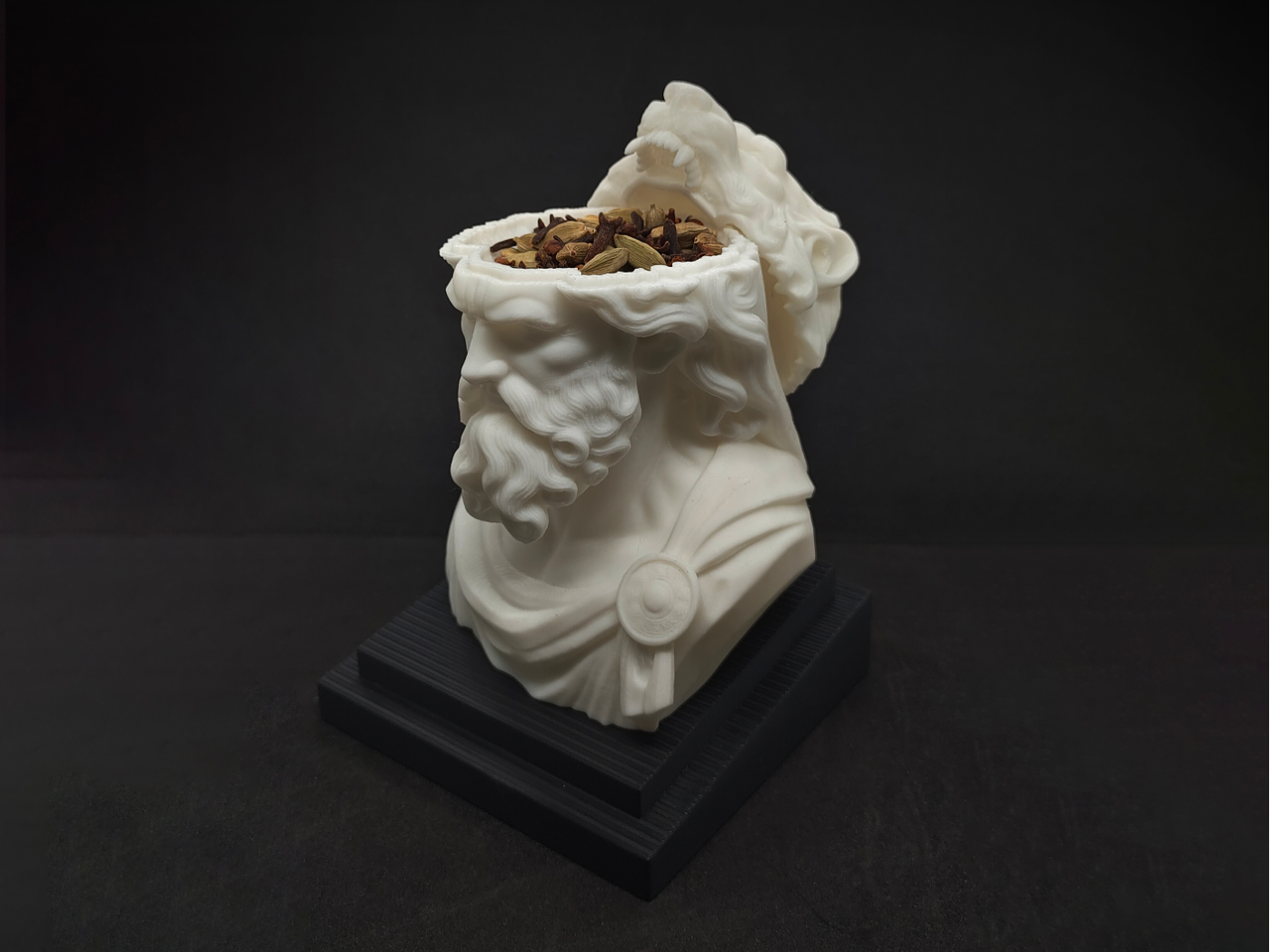 Hercules Bust Secret Stash Box