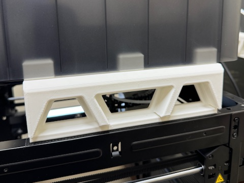 AMS Riser V2.0 for P1P (No Supports & Flush w/AMS)