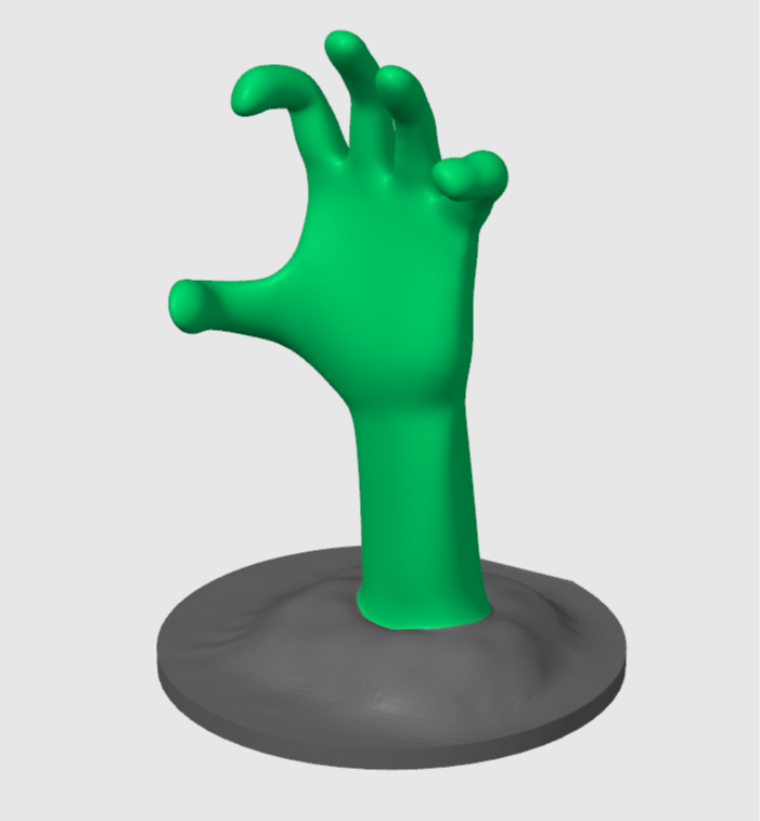 Toy Zomby Hand Figure