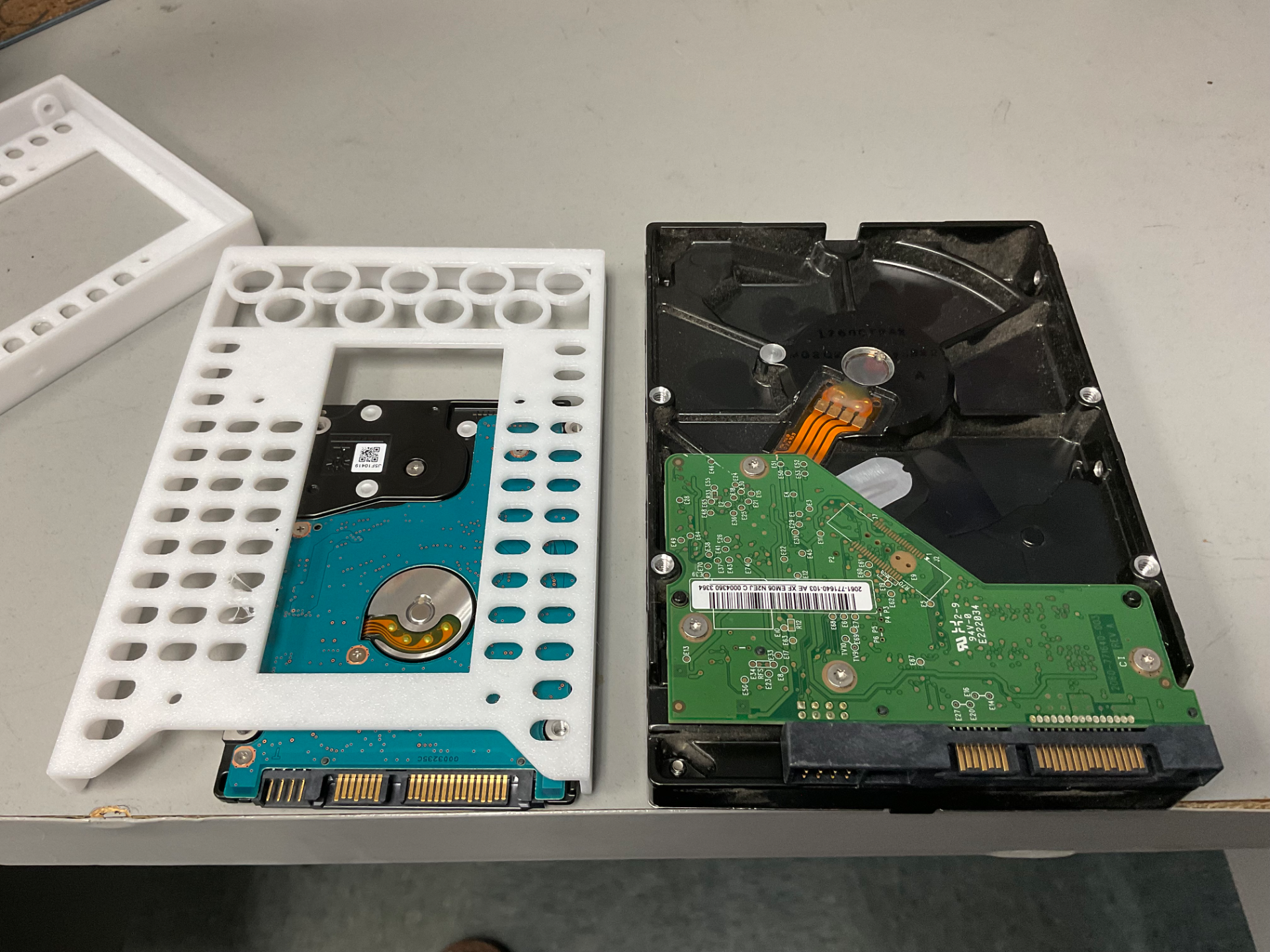 RAID 2.5" SSD to #.5" HDD Adapter Tray