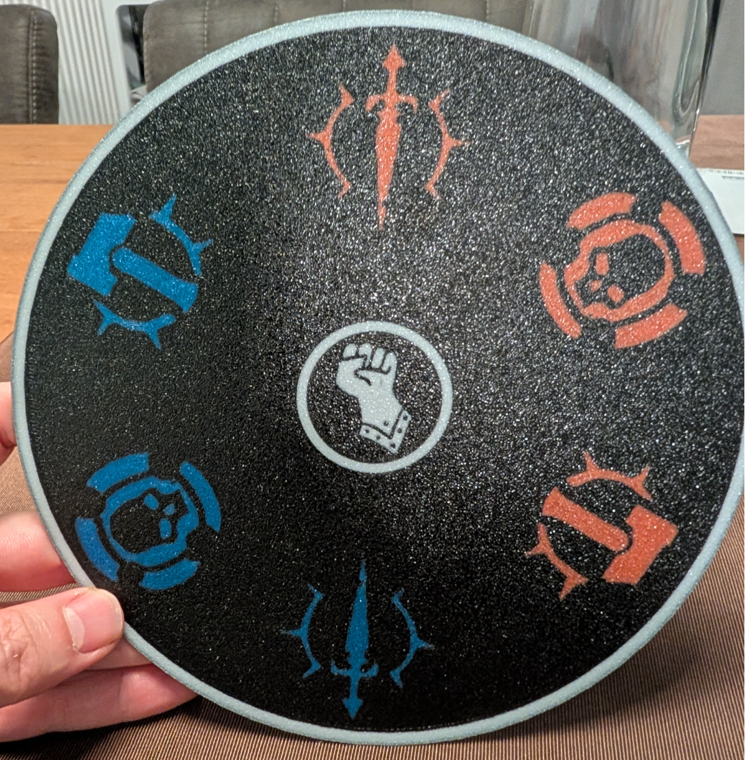 Objektive marker for Warhammer Tabletop Games