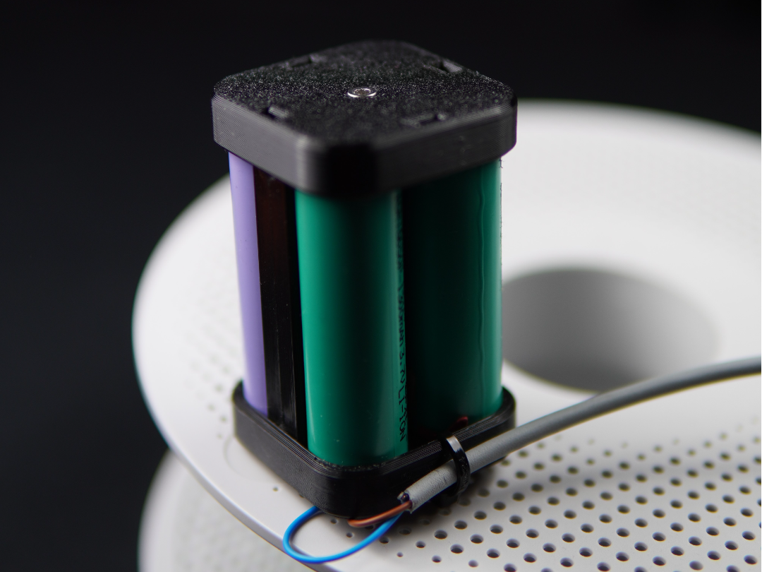 18650 Battery Holder – 2S2P Configuration