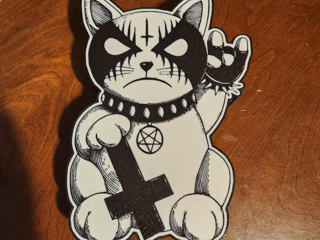 Evil Cat Lightbox