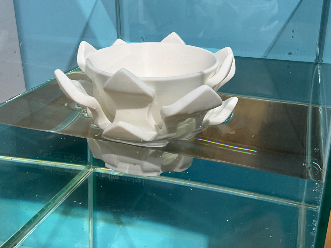 Floating amphibious AeROMA lotus