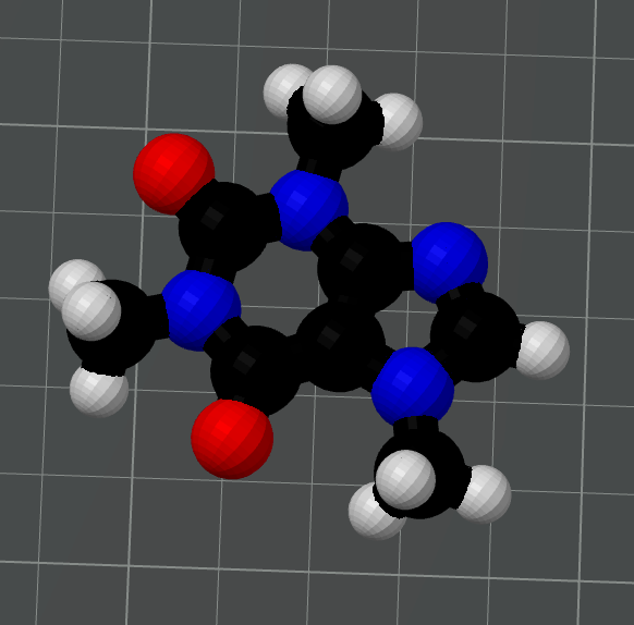 Caffeine Molecule