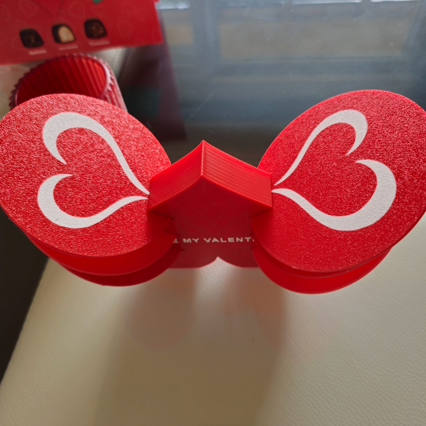 Heart coaster stand