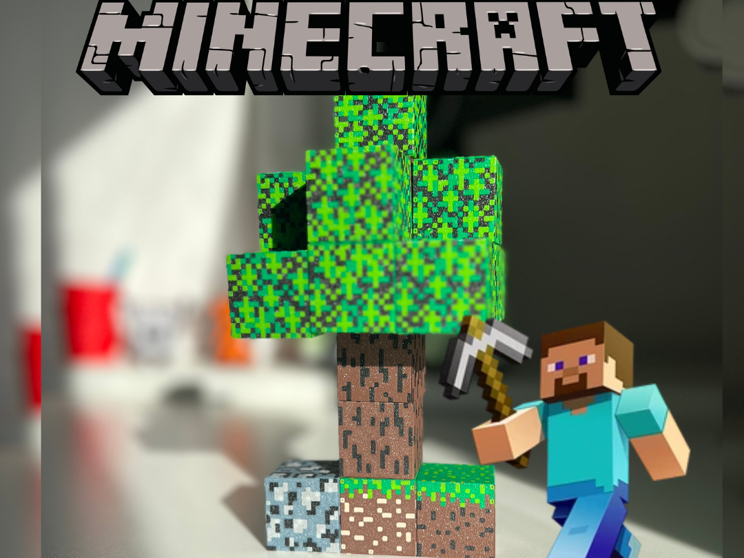 Pixel your magnetic Minecraft Block