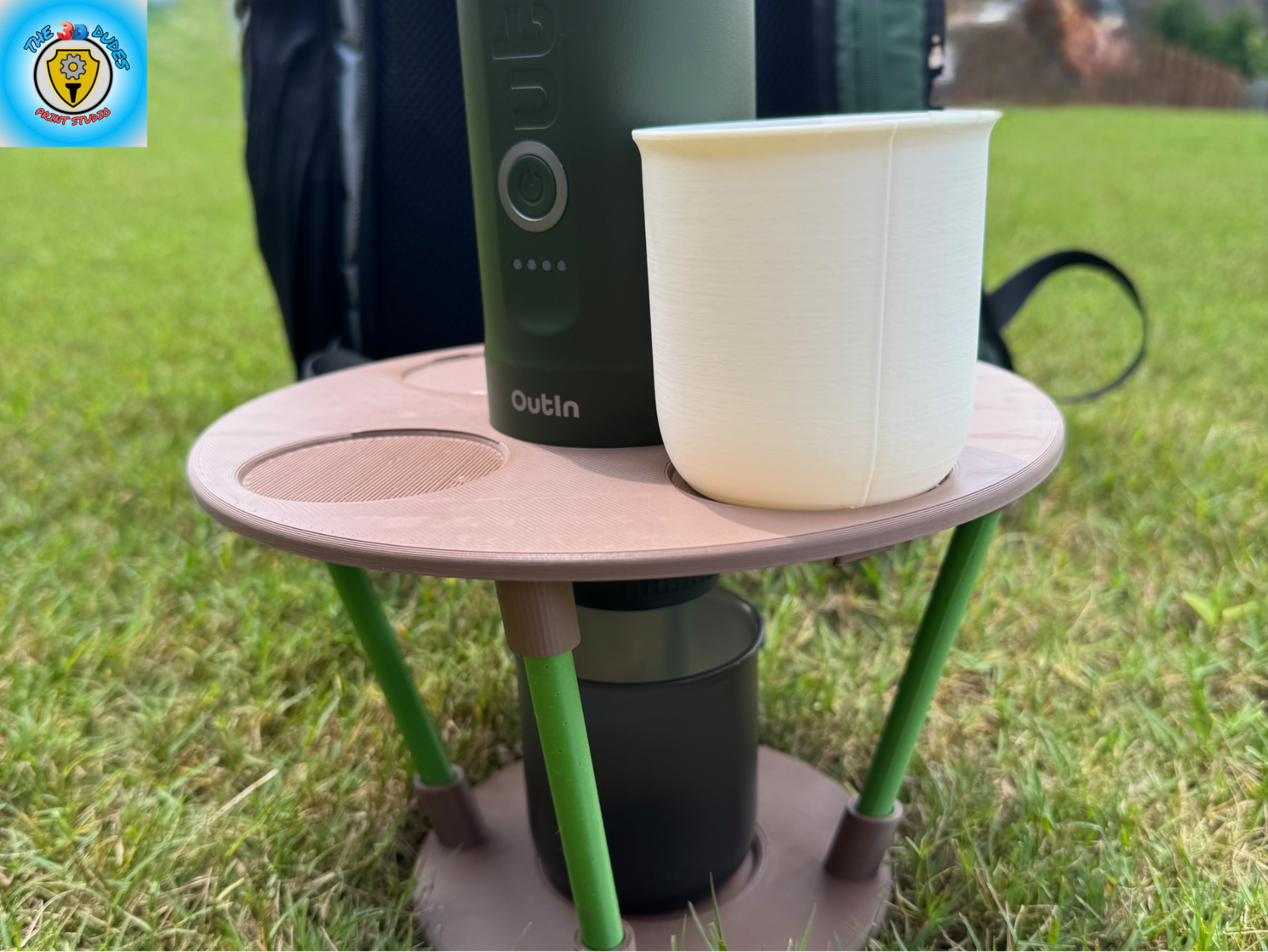 OutIn Travel Tray: Brew Anywhere, Pack Everywhere