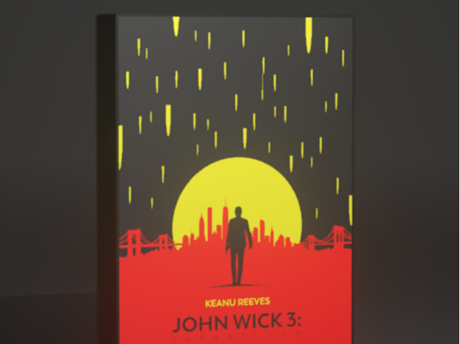 John Wick V3 Light Box