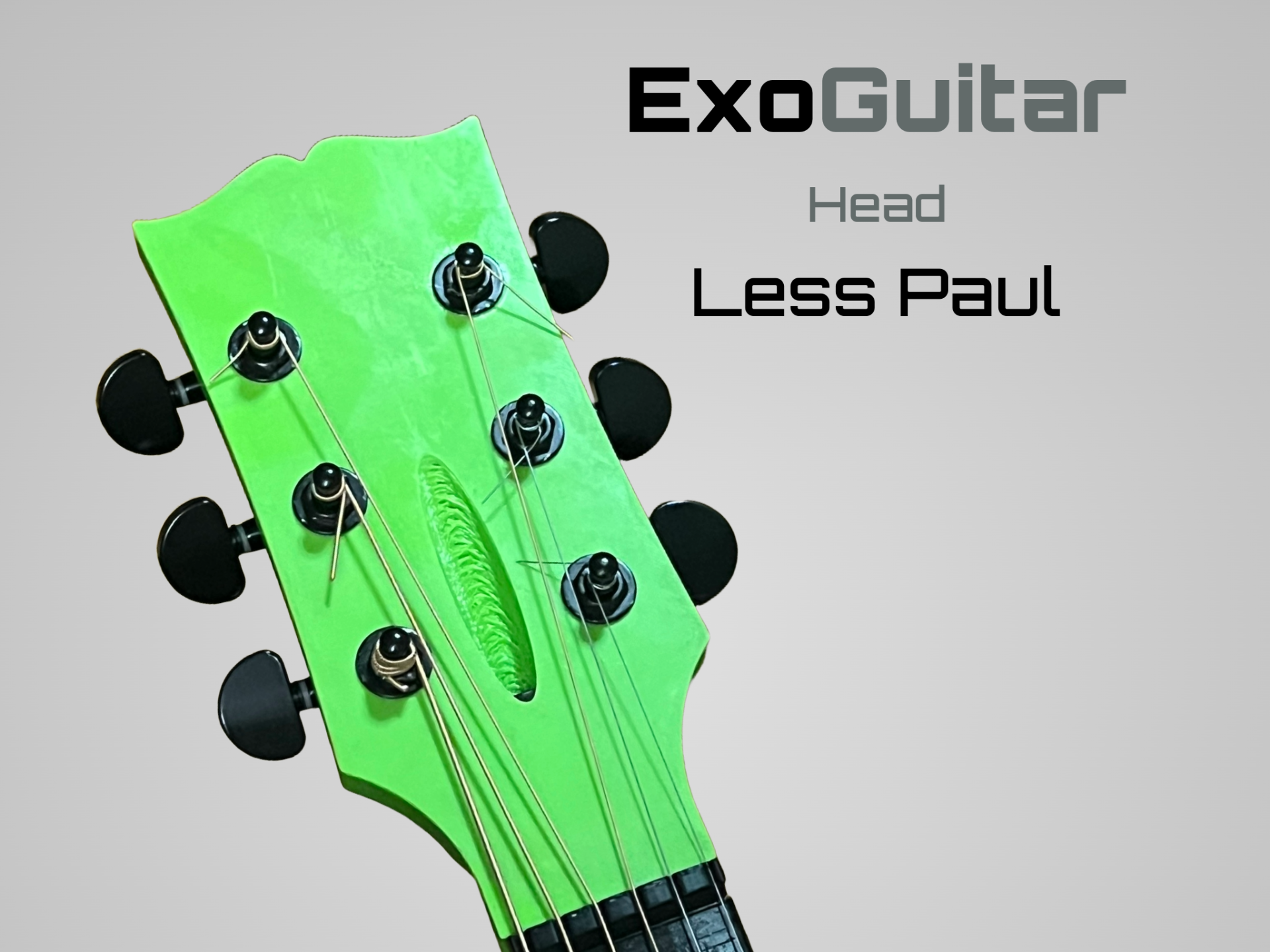 ExoGuitar - Head - Less Paul