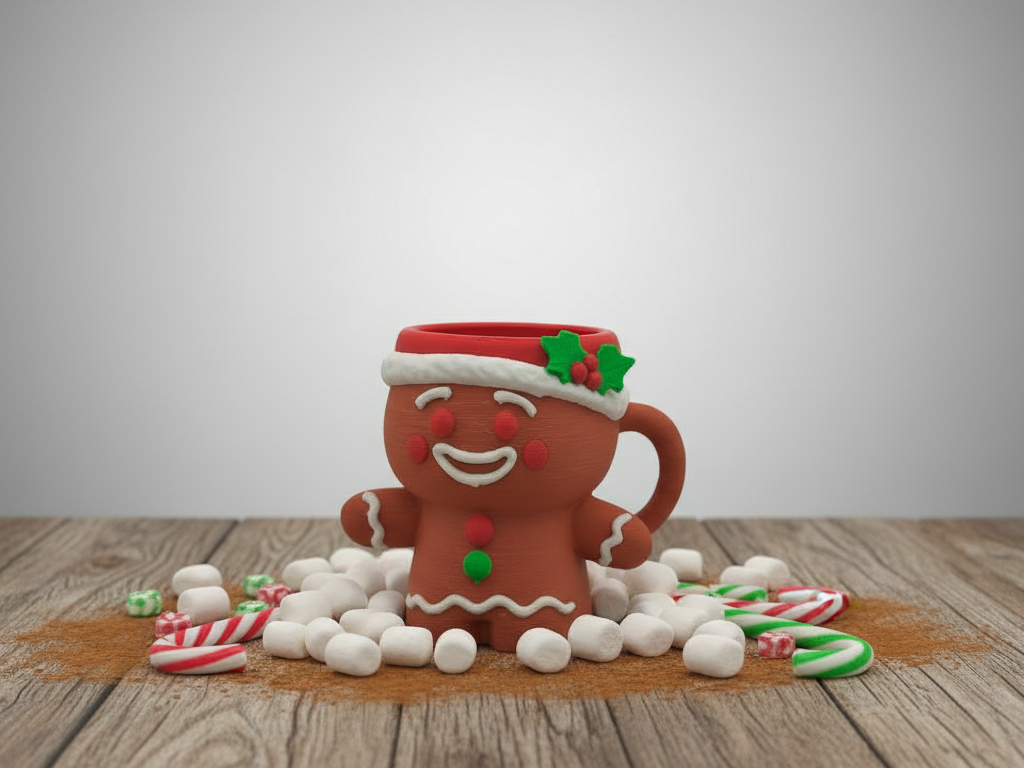 Cute Gingerbread Cookie Mug