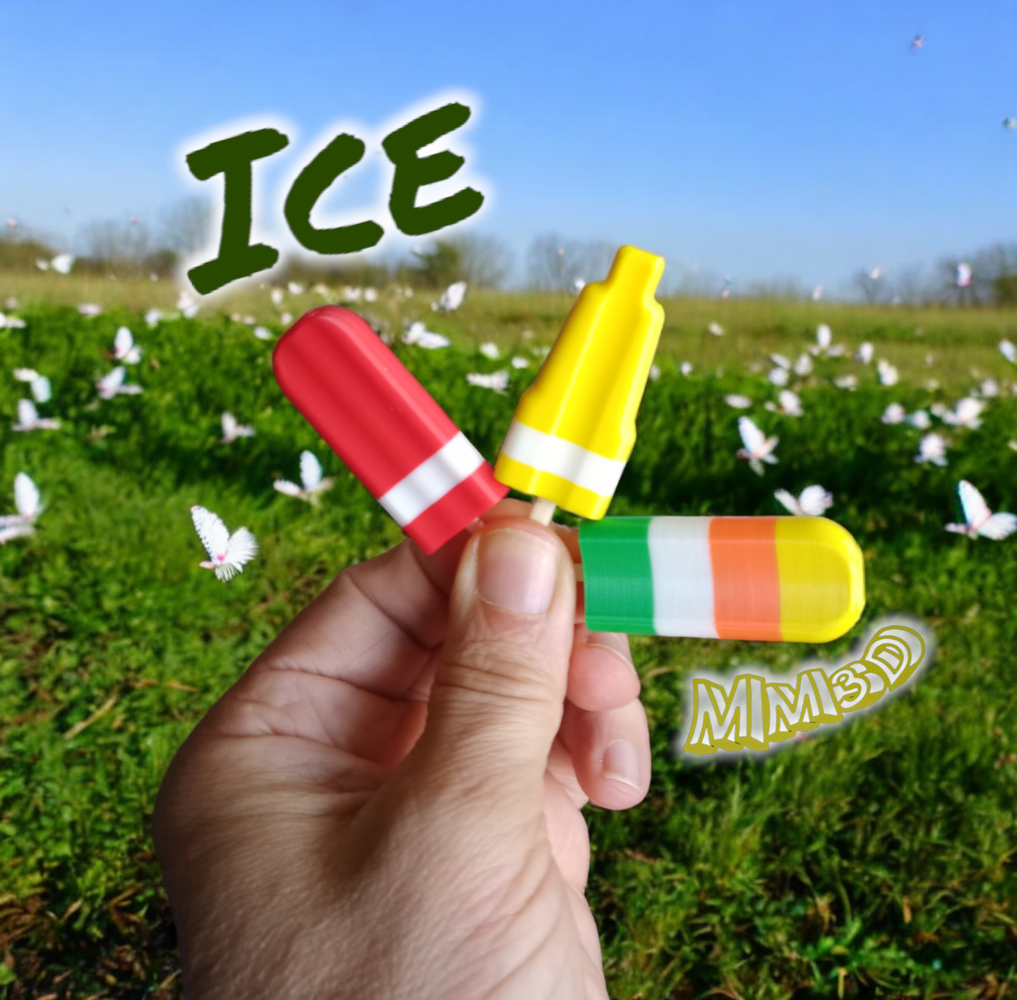 1980s ice creams fridge magnets