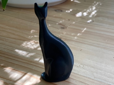 Black Cat - Deco Abstract