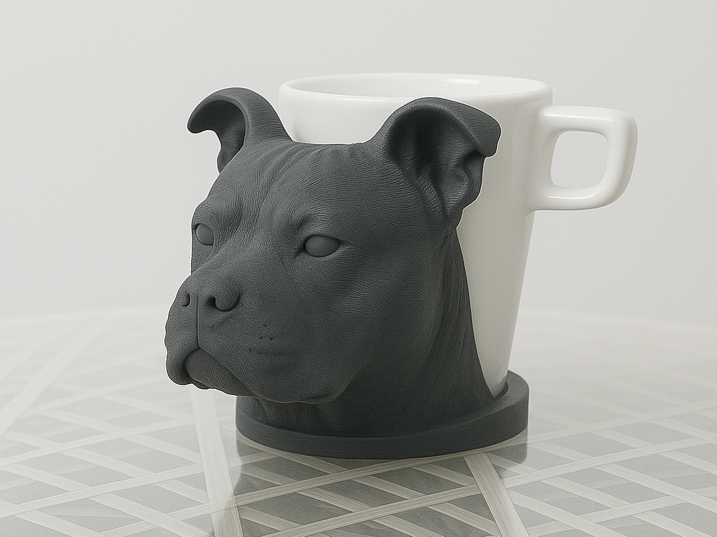 Staffordshire Bull Terrier Coaster
