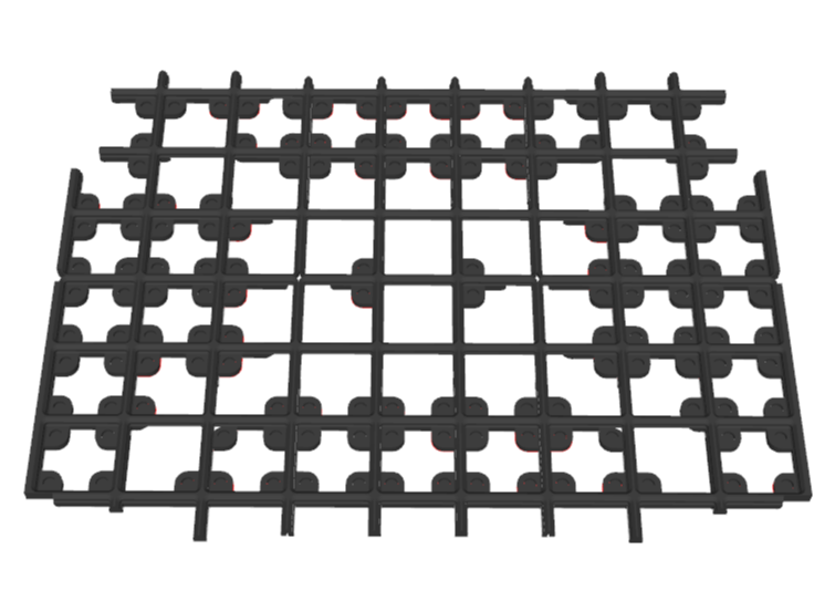 Gridfinity MakPac Systainer magnetic Baseplate