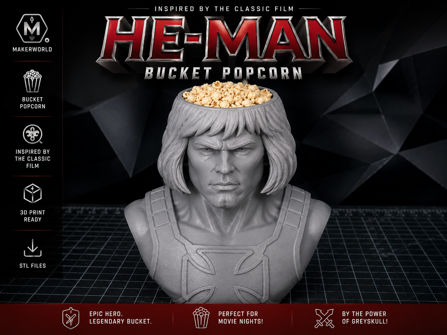 Masters of the Universe - He Man Bucket PopCorn