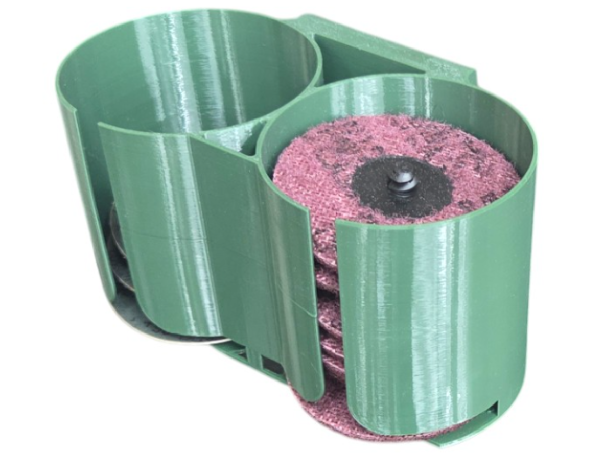 3" Roloc Disc Dispenser | Toolbox Clip Organizer