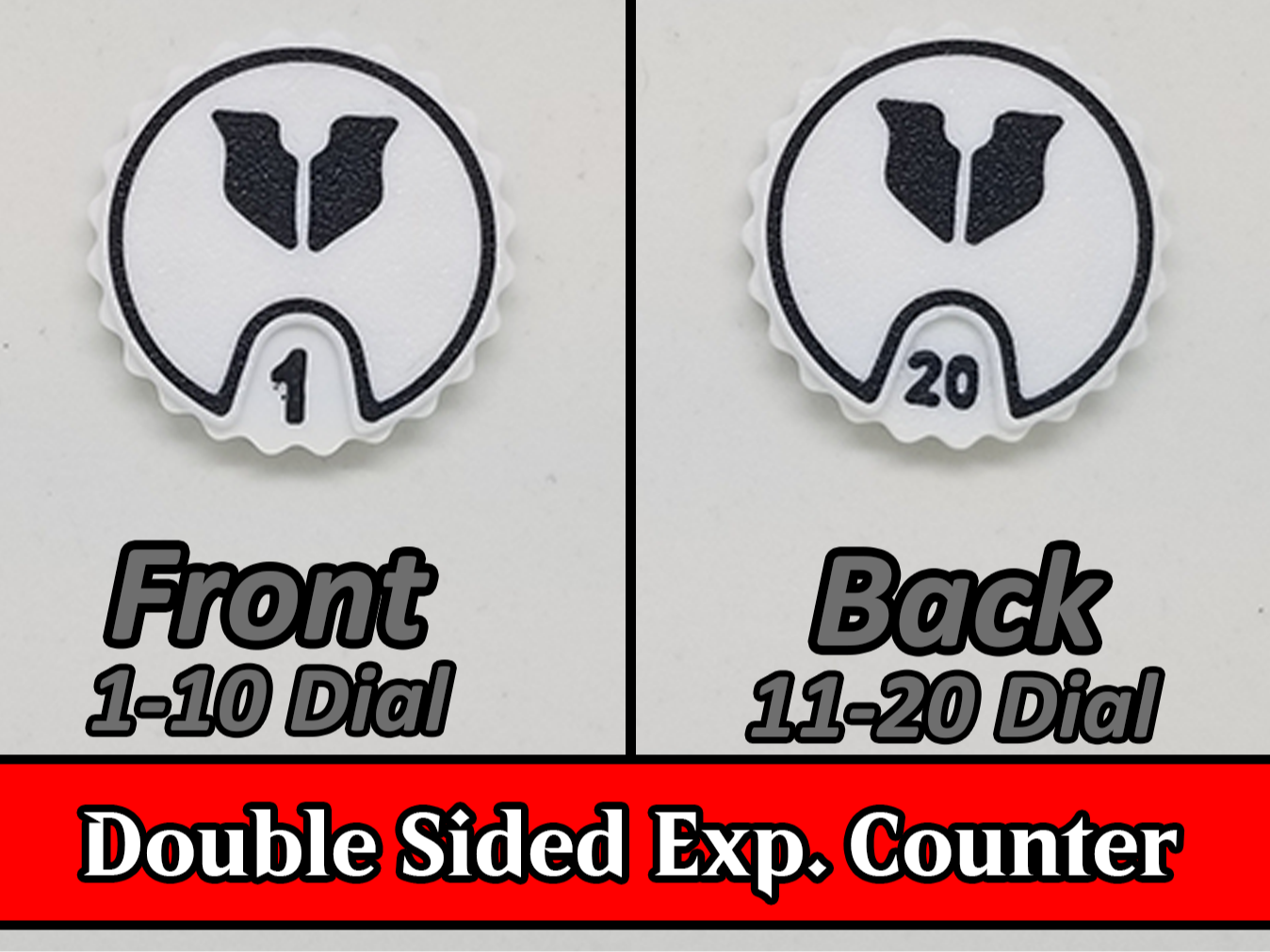 MTG Experience Counter - Double Sided 1-20 Dial