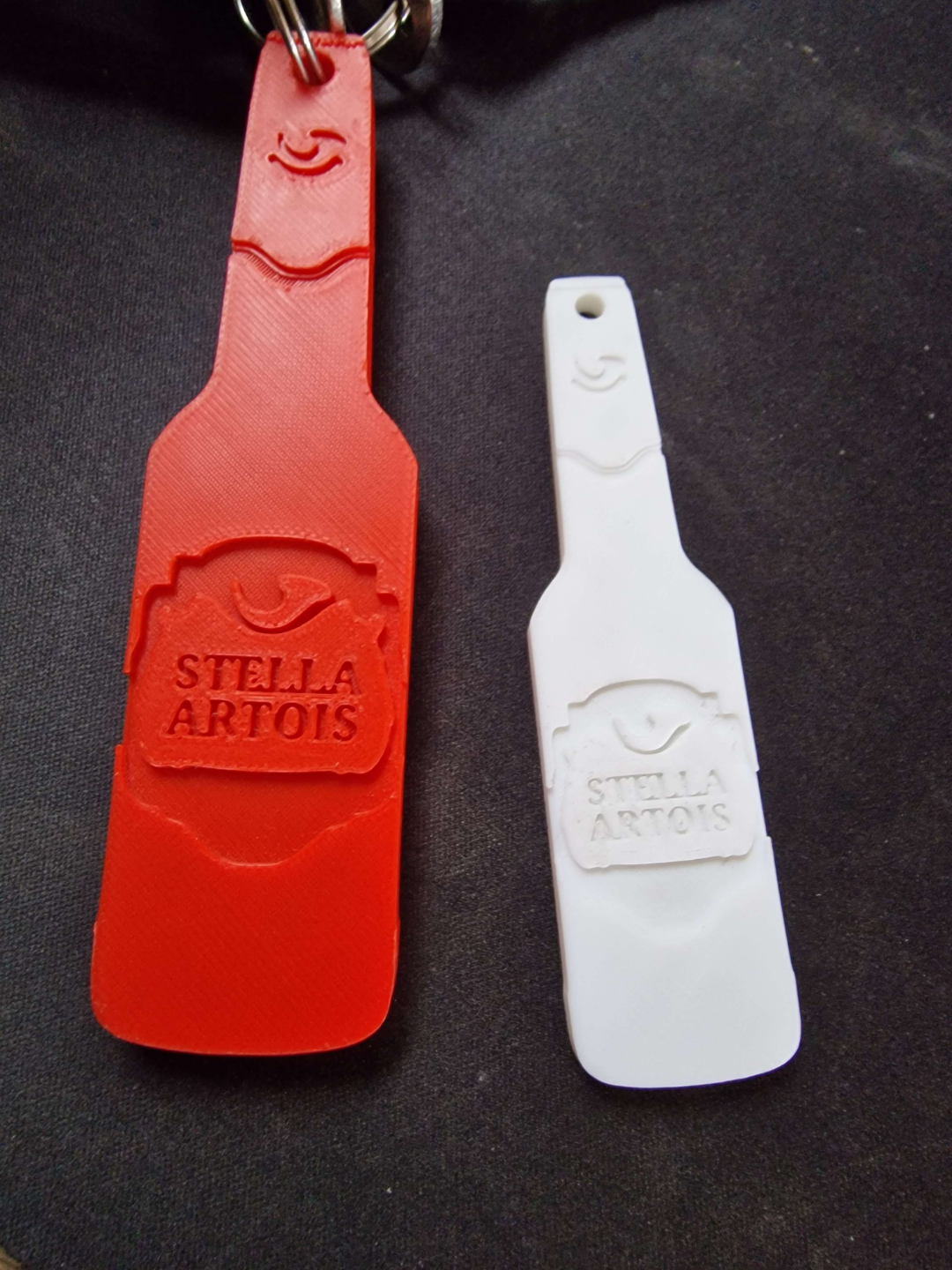 Beerbottle Keychain (Stella Artois)