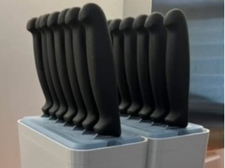 Knife Block - Suits 14x Even Sizes