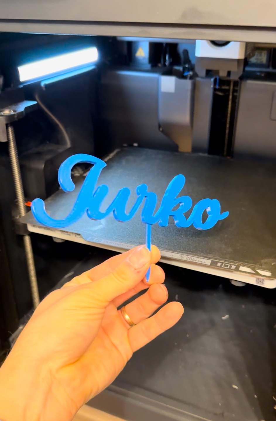 Jurko cake topper