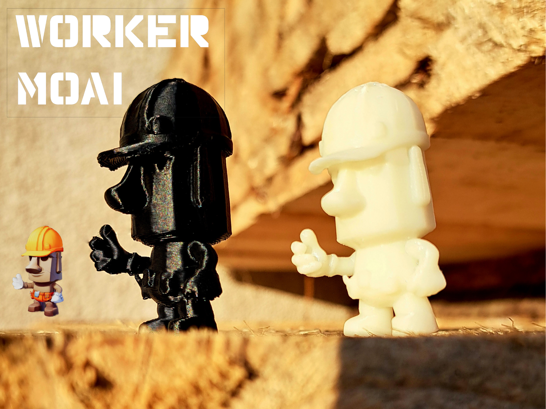 Moai - Construction Worker