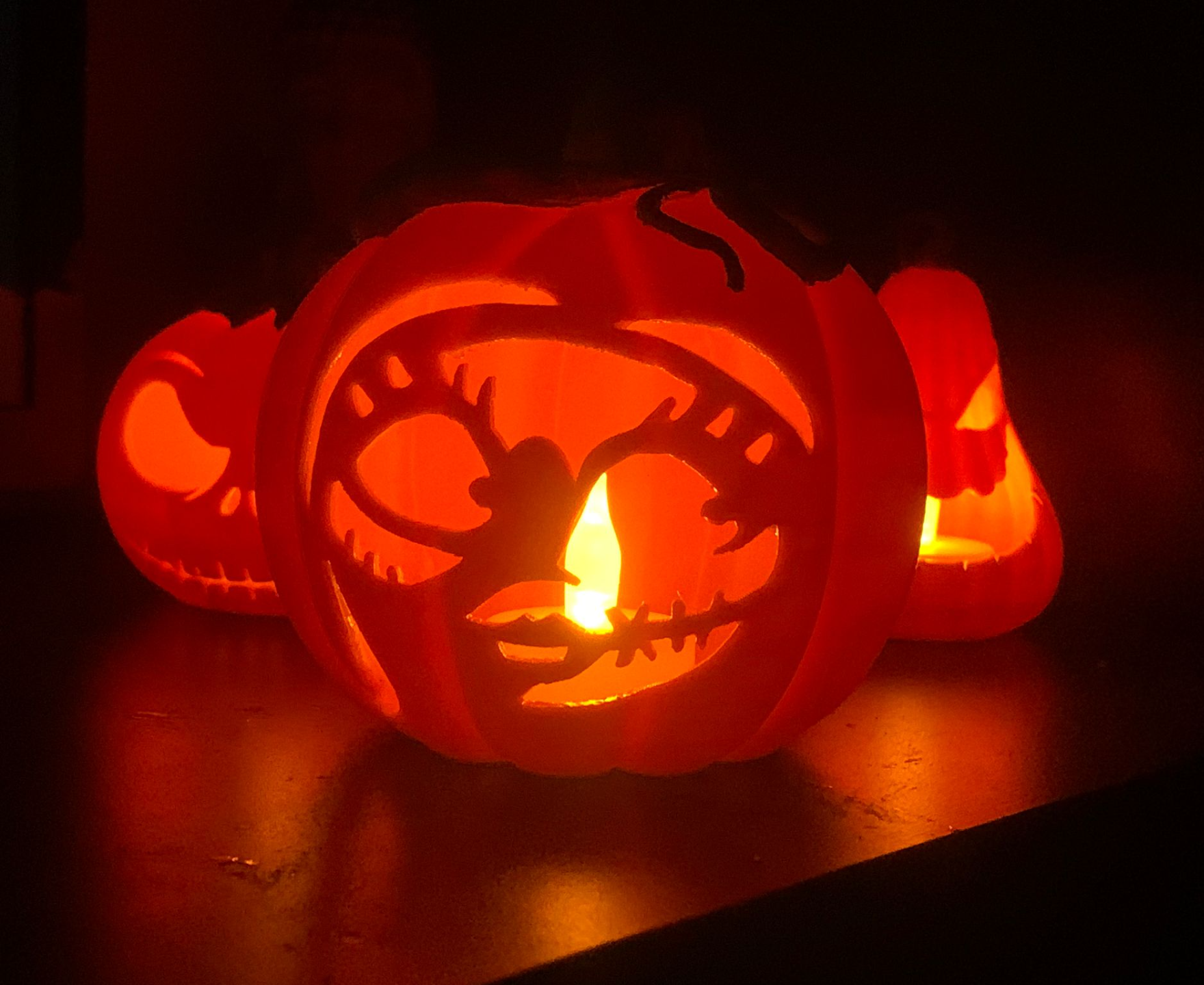 Sally Pumpkin Thee Lights