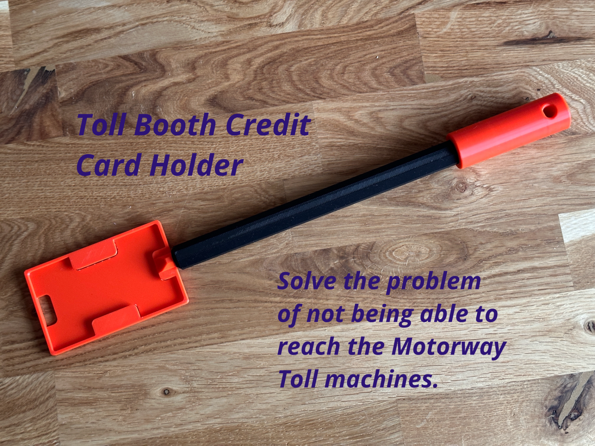 Toll Booth Credit Card Holder