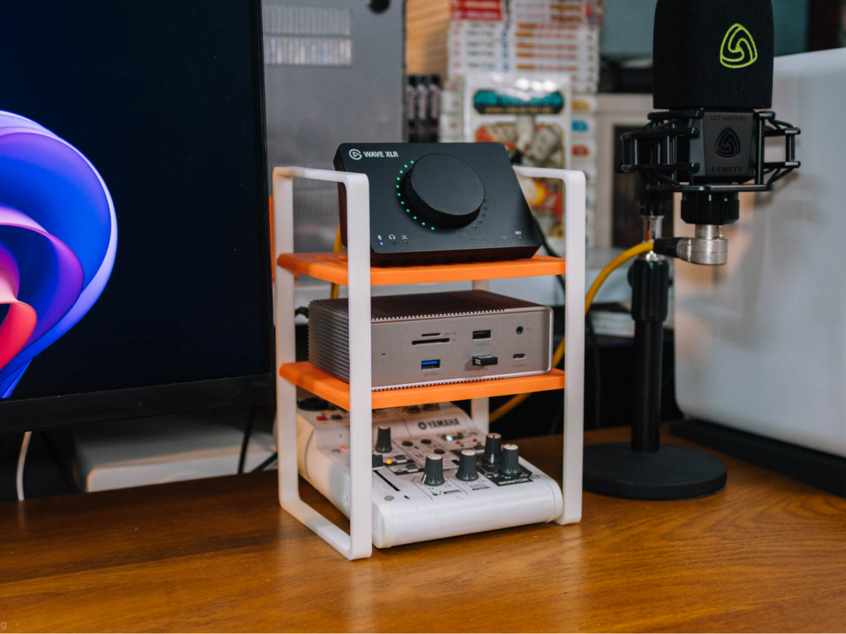 Desk Shelf Organizer | Hotwheel display