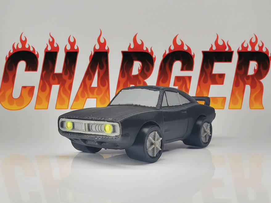 Chibi Dodge Charger 1970 - Fast & Furious