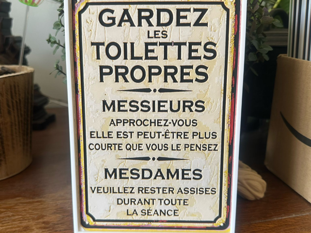 humour de toilette