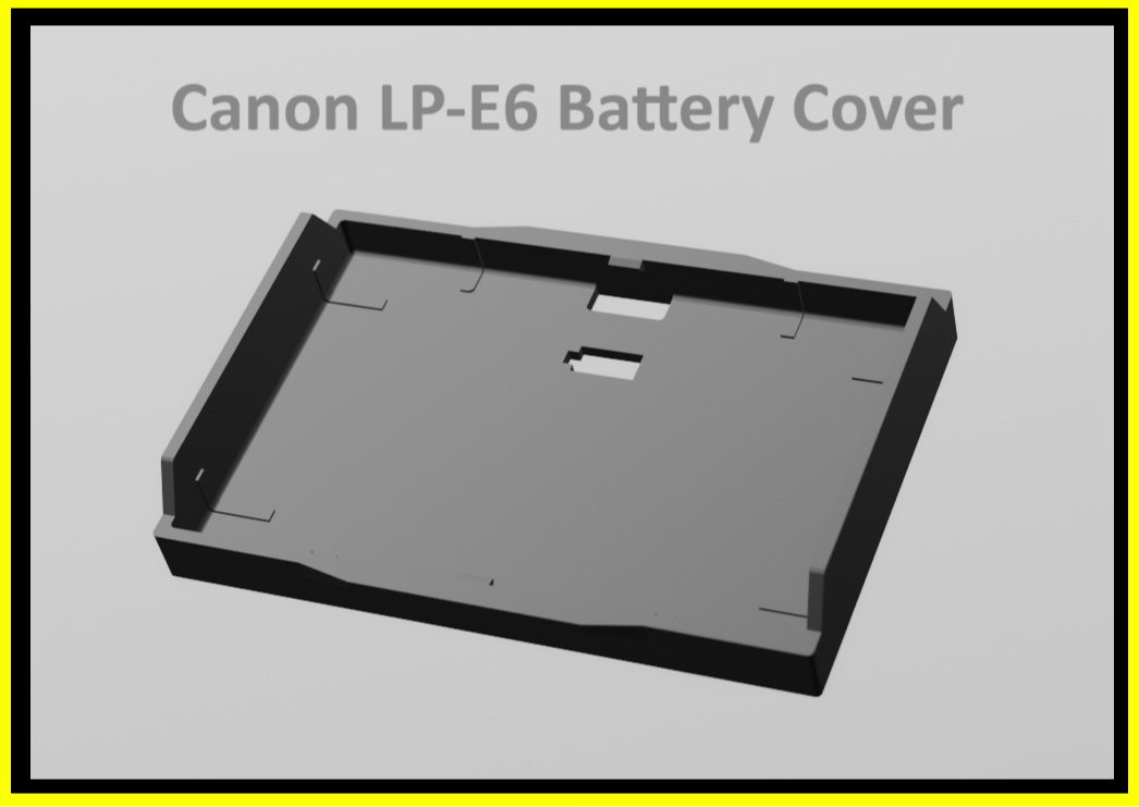 Canon LP-E6/N/H Battery Cover