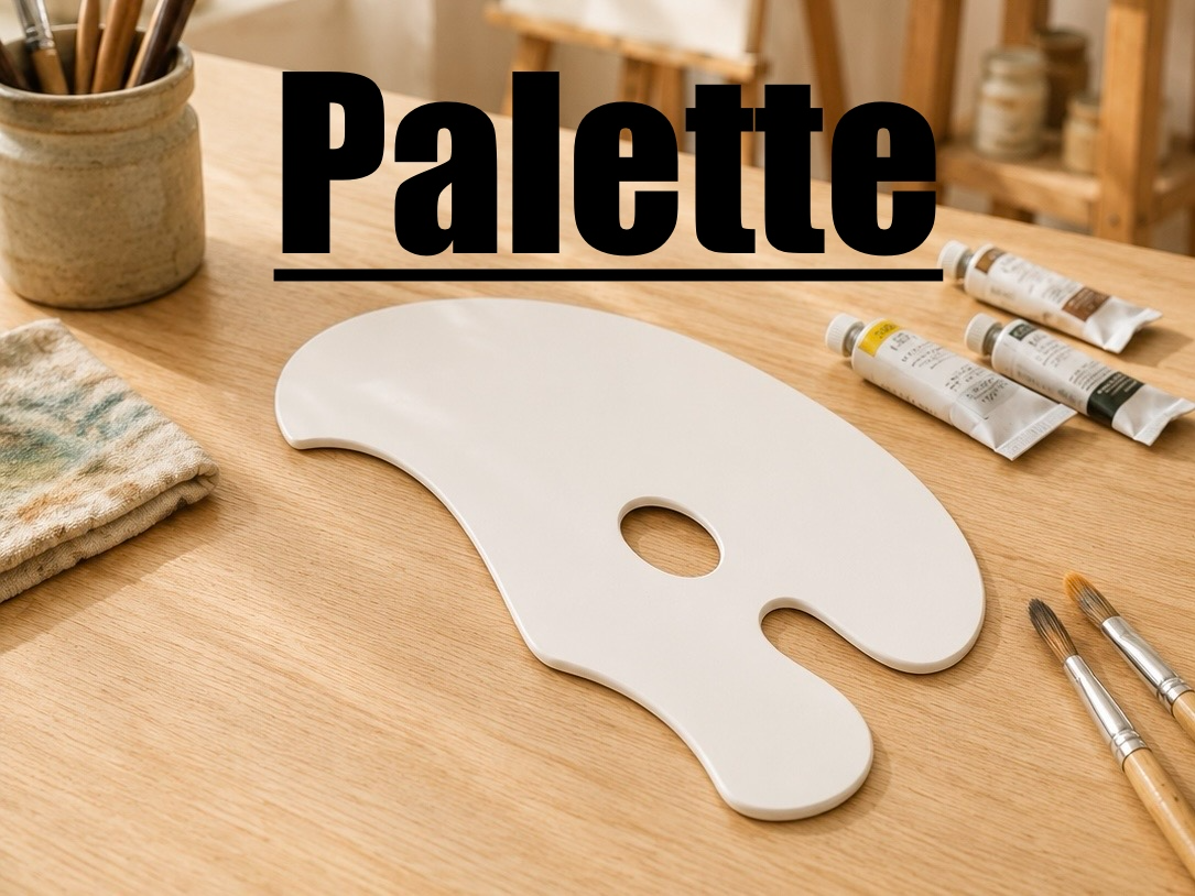 Paint Palette–Watercolor Acrylic Oil Painting