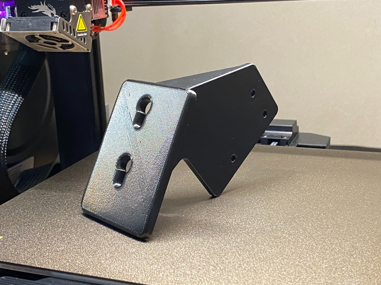 Ender 3 S1 Pro Display offset bracket