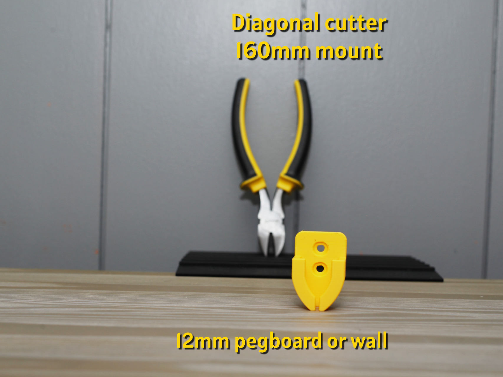 160mm Diagonal Cutter Mount
