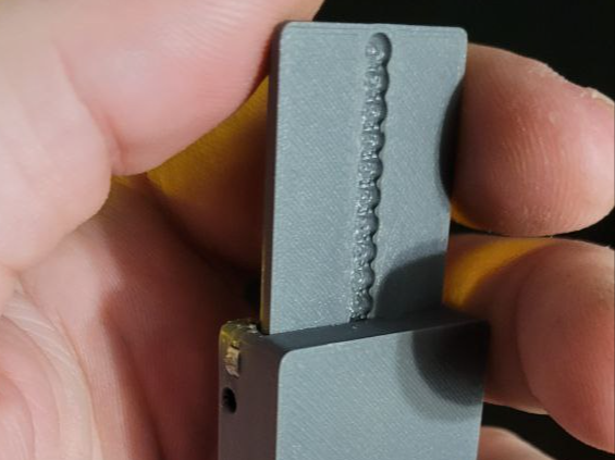 Clicky Fidget using Pen Spring and 4.5mm BB