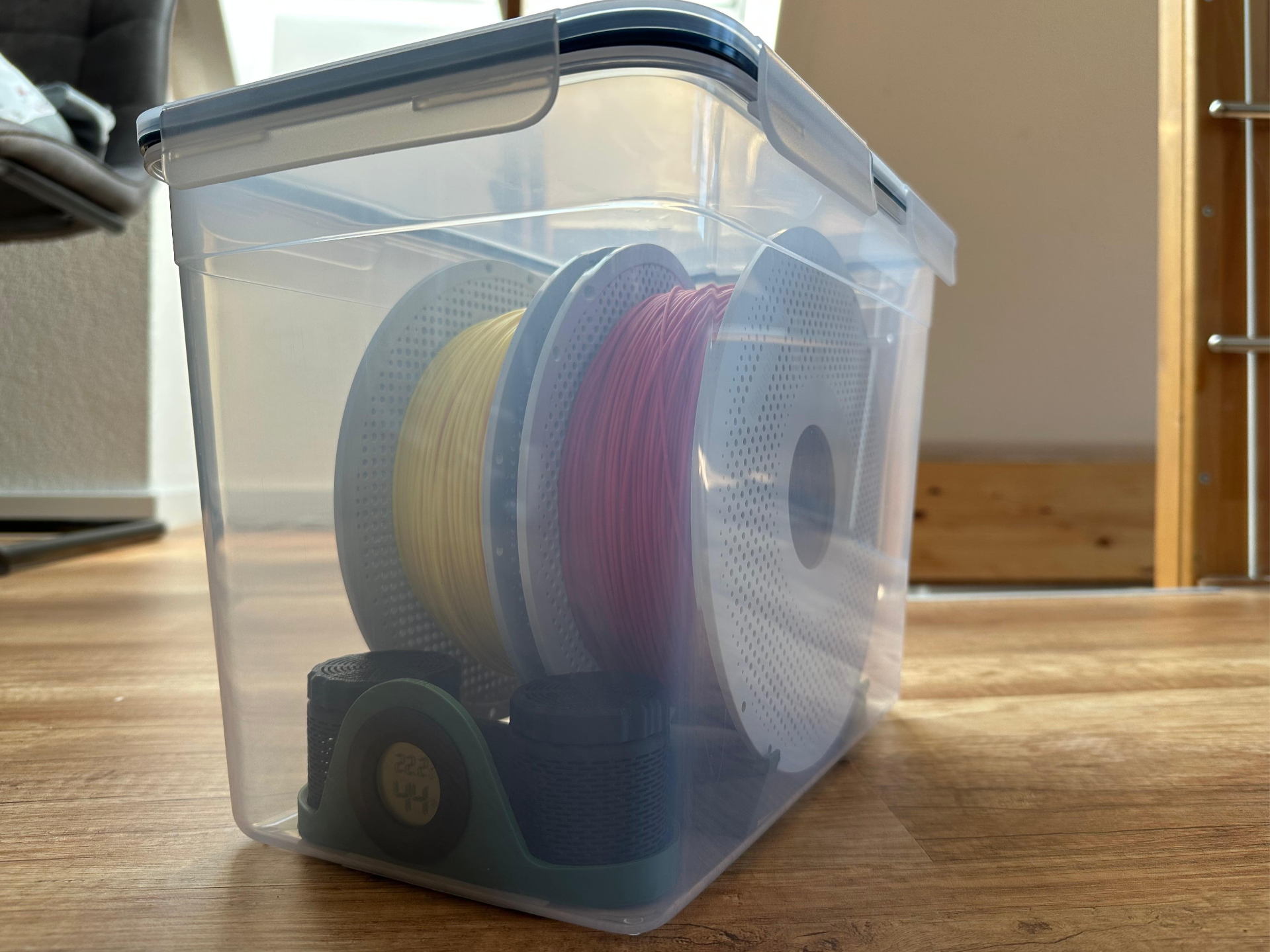 Einfacher Spulenhalter V2 für IKEA 365+ Trockenbox