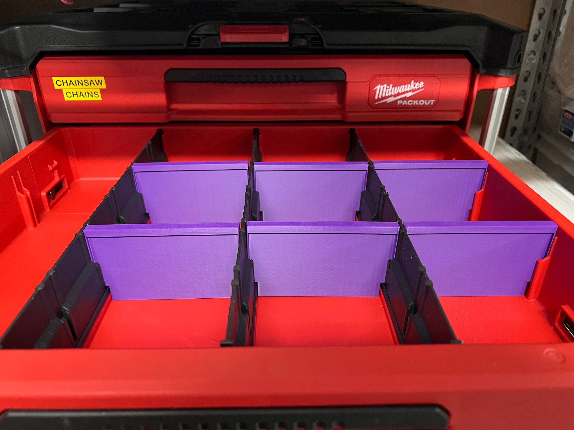 Milwaukee Packout 3 & 4 Drawer (Skinny Drawer) Divider